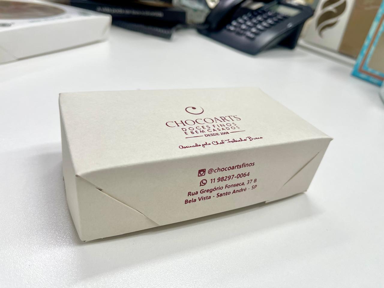 Embalagem-Caixa Docinhos,Petit-fours,trufas,bombons  (7,5x15x4 cm) -I48