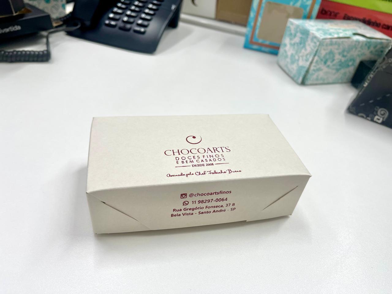 Embalagem-Caixa Docinhos,Petit-fours,trufas,bombons  (7,5x15x4 cm) -I48