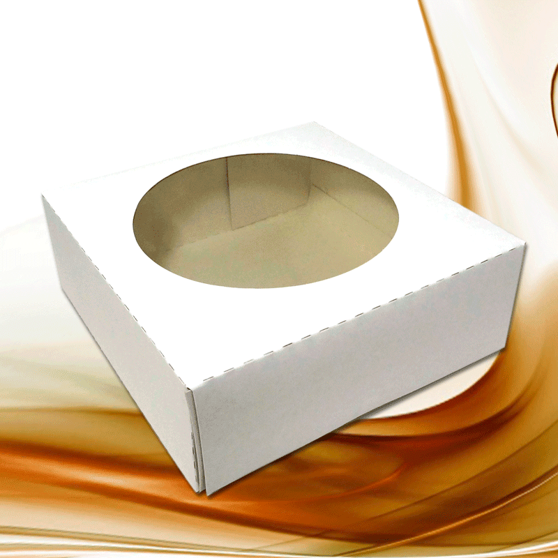 Embalagem-Caixa para Torta de Morango (20x20x7cm) – FA20