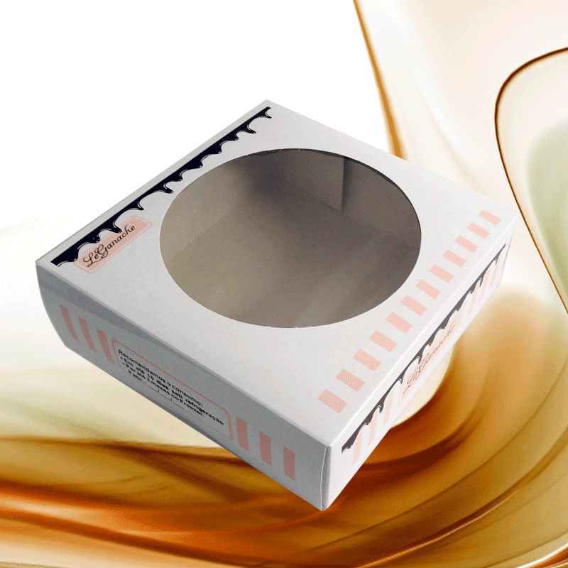 Embalagem-Caixa para Torta de Morango (20x20x7cm) – FA20