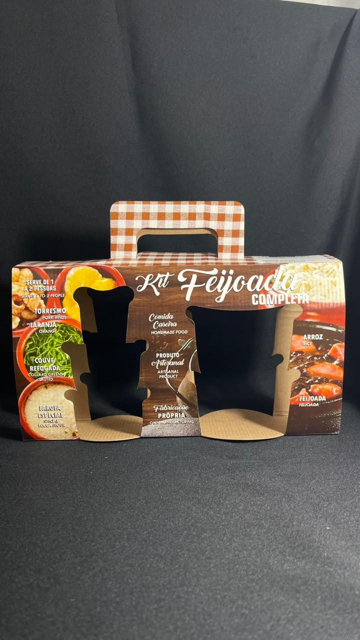 Embalagem-Caixa - KIT Feijoada KIT29GNA padrão para 1 a 2 pessoas